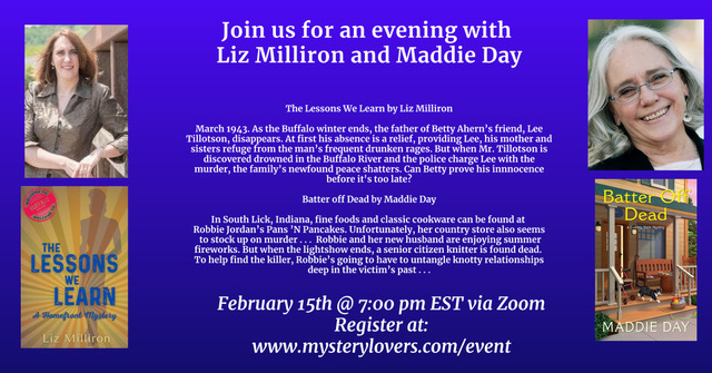 In Conversation with Liz Milliron @ Mystery Lovers Bookshop